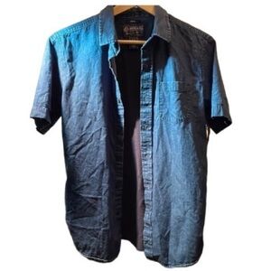 AMERICAN RAG Denim Cotton Shirt
